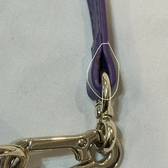 Steve Madden Deep Purple Crossbody Clutch Purse - Picture 13 of 16